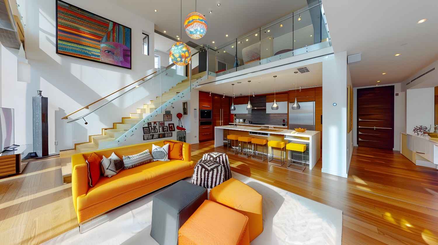 Modern Duplex House Interior