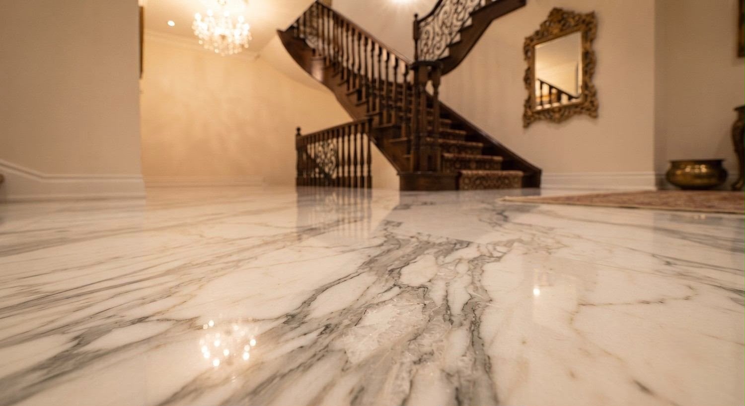 Marble and Vitrified Tiles Comparison